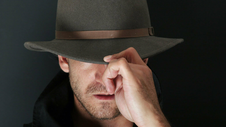 The right balance for men between being mysterious and creepy